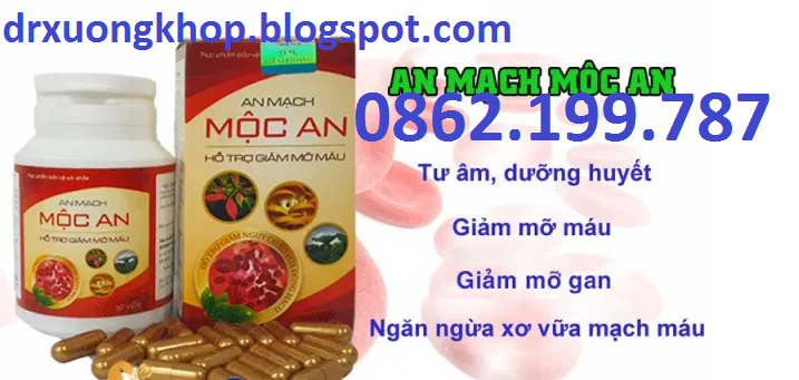 [HCM]An Mạch Mộc An- Hỗ trợ Giảm mỡ máu xơ vữa động mạch hiệu quả