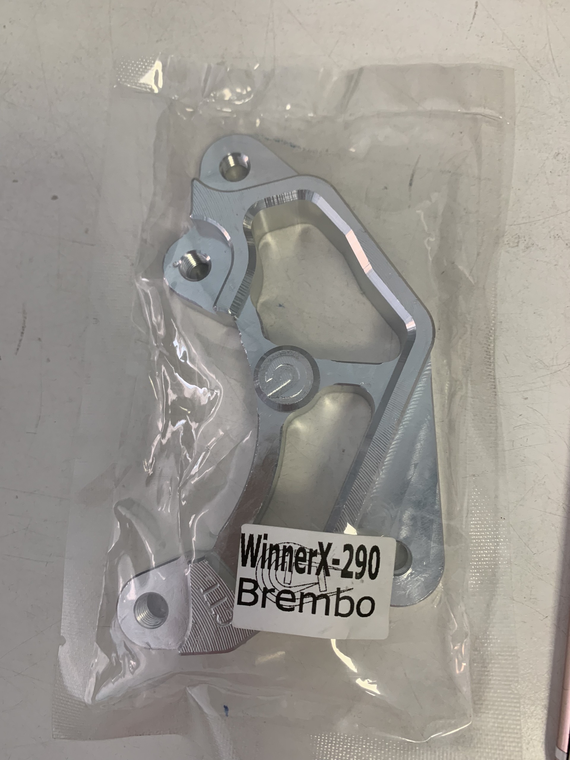 Pát trước winner heo 2pis đĩa 290mm, CNC nguyên khối