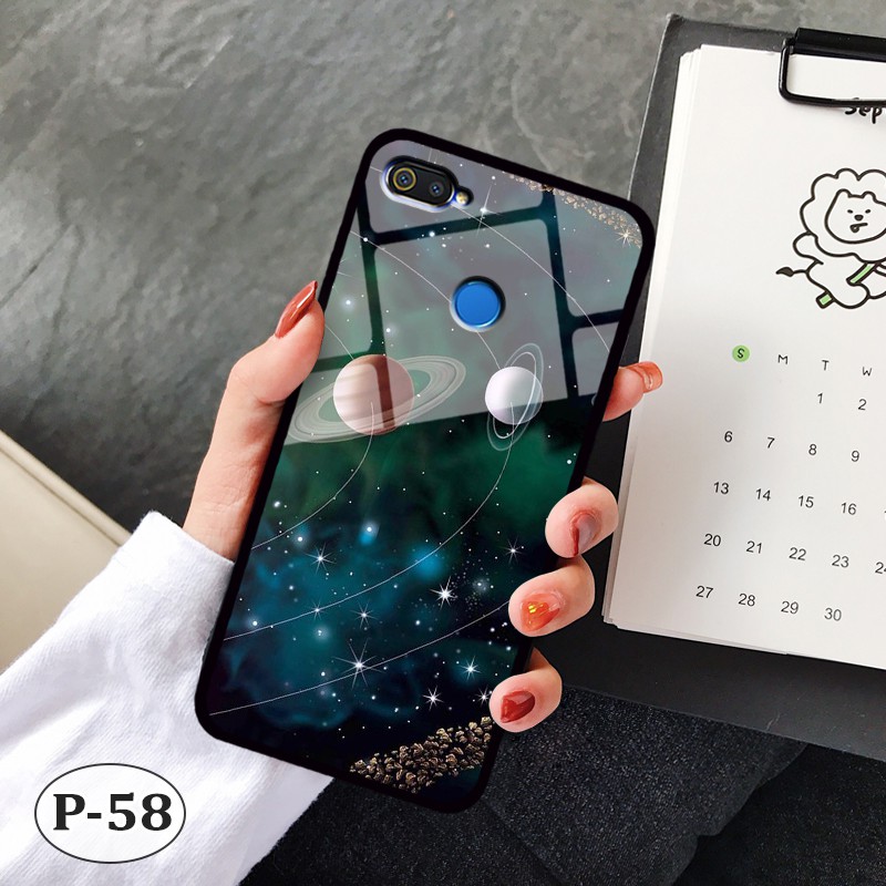 Ốp lưng kính oppo a5s/ a7/a12- hình 3d