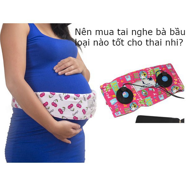 [HCM]Đai nghe nhạc cho bà bầu