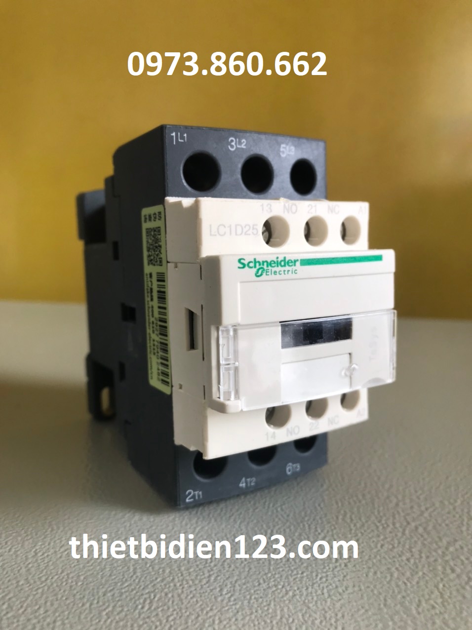 Contactor - khởi động từ Schneider LC1D..F7 cuộn hút 110V