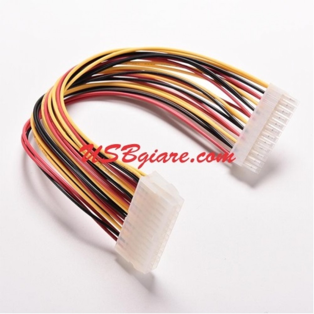 Cáp nguồn atx 24pin đực sang 24pin cái nối dài cho mainboard pc