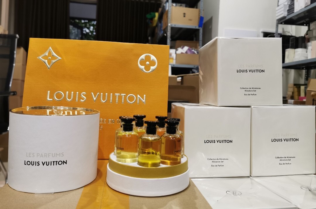 Set Nước Hoa Louis Vuitton 7 Chai Les Parfums Minisize