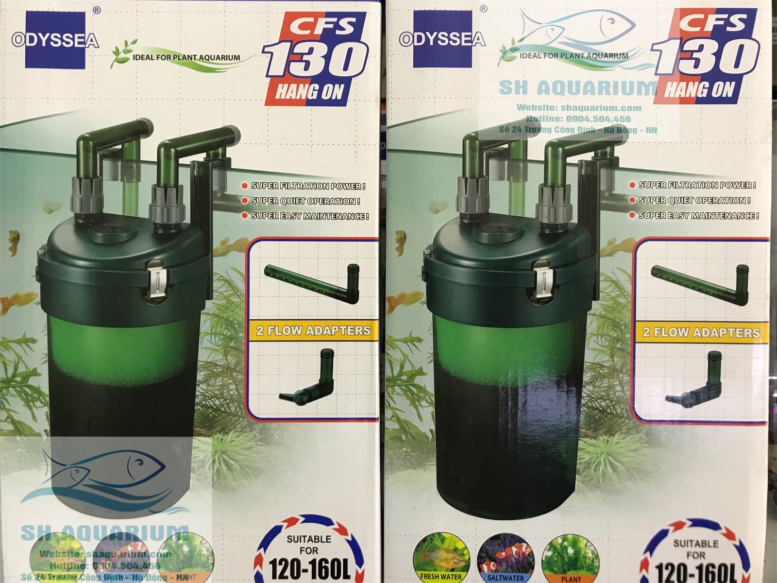 [HOÀN TIỀN 10%]LỌC TREO ODYSSEA CFS 130