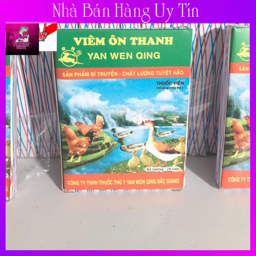 Viêm Ôn Thanh-1 Cây 25 Hộp(Hộp 24 Vĩ)-Sản Phẩm Bí Truyền Cho Gà Đá Bị Nóng Sốt Khò Khè-Bỏ Ăn