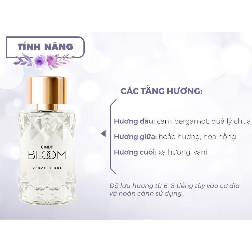 Nước Hoa Cindy Bloom 30ml