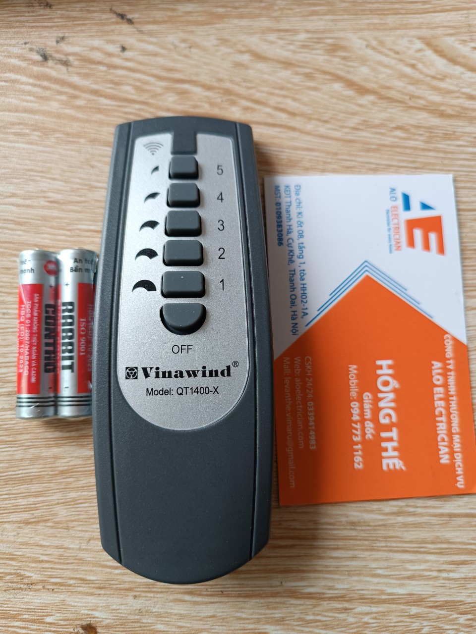 Điều khiển, vỉ mạch quạt trần vinawind chính hãng