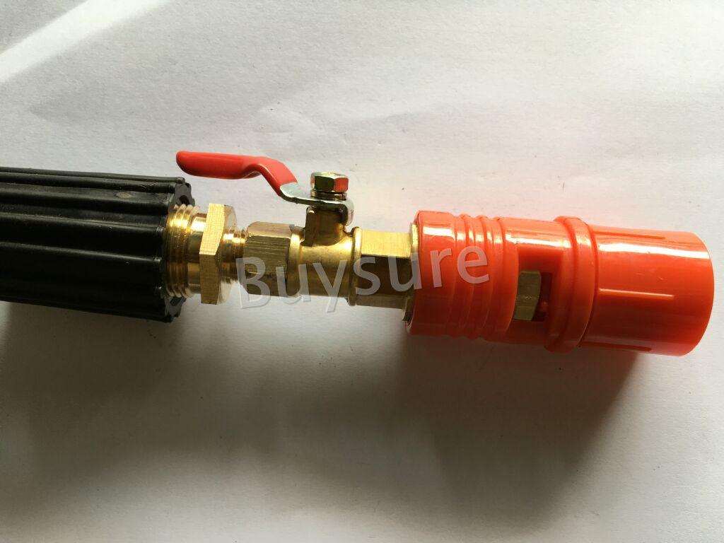 Bộ chuyển đầu dây cao áp sang béc rửa máy lạnh - Béc chỉnh tia 2mm lõi sứ