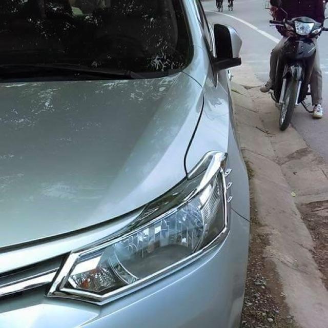 Bộ ốp đèn hậu và đèn pha Vios 2014-2018