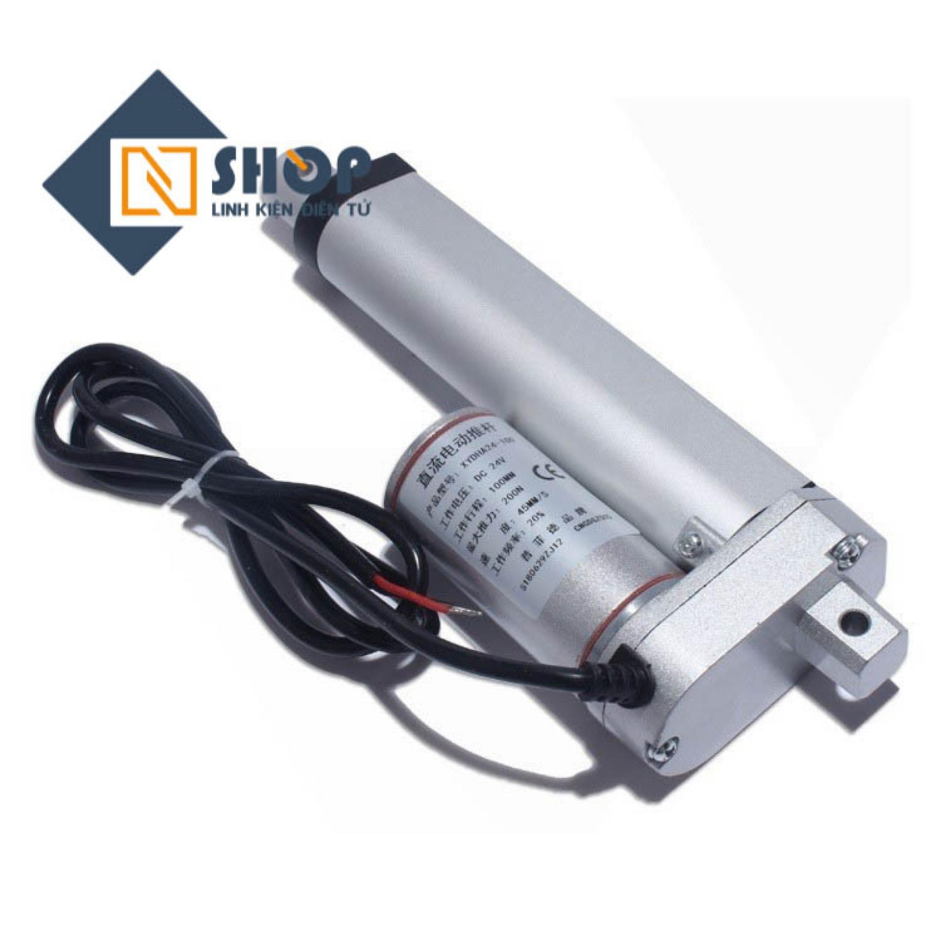 Xi Lanh Điện 12V hành trình 400mm-20mm/s