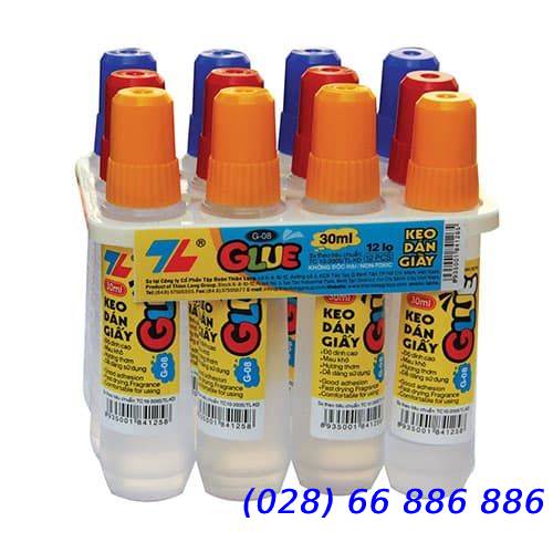 COMBO ( 5 chai ) Keo nước dán giấy Thiên Long. Do VPP Hiếu Cường cung cấp