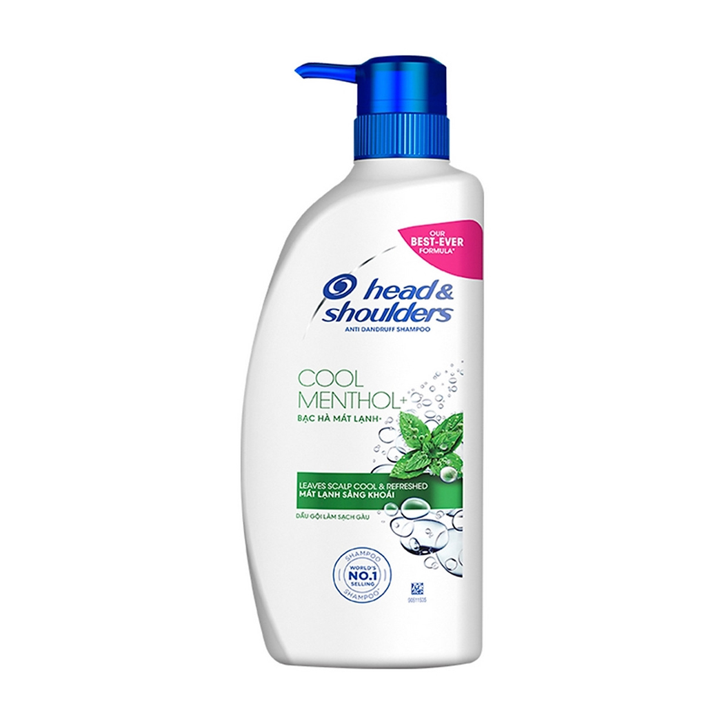 Head&Shoulder bạc hà chai 655g (625ml)