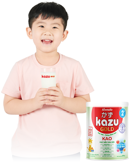 Sữa bột Kazu Kao Gold (Cao hơn, thông minh hơn)