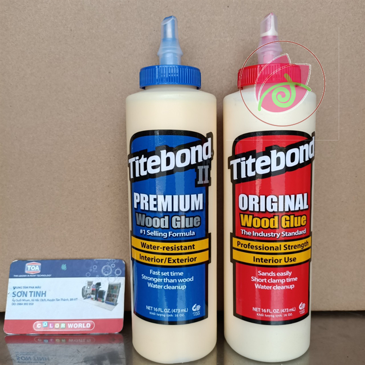 Keo dán gỗ, keo Titebond II Premium Wood Glue