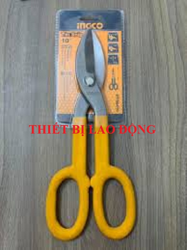 10inch kéo cắt tole nhỏ ingco hts0410