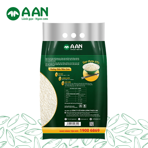 Combo 2 Gạo A An ST21 Túi 5KG