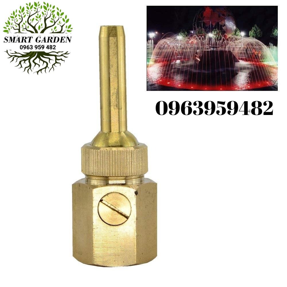 Đầu phun tia nước có van điều áp phi 27mm