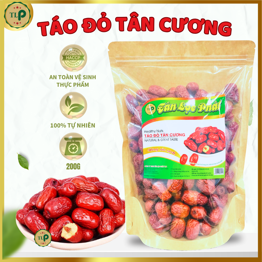 TÁO ĐỎ TÂN CƯƠNG TÂN LỘC PHÁT - BỊCH 200G