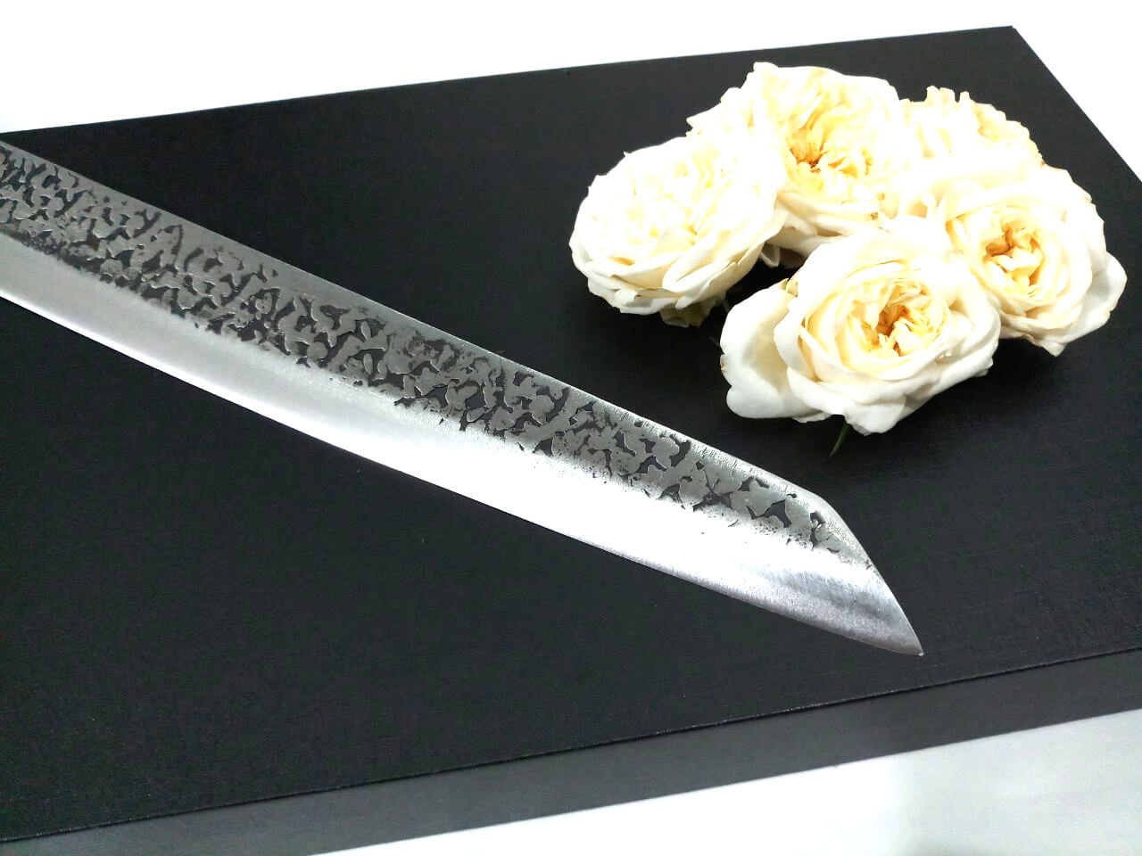 DAO - DAO BẾP - SASHIMI MẶT HOA VĂN MÃ N4 HÀNG ĐỘC 6699