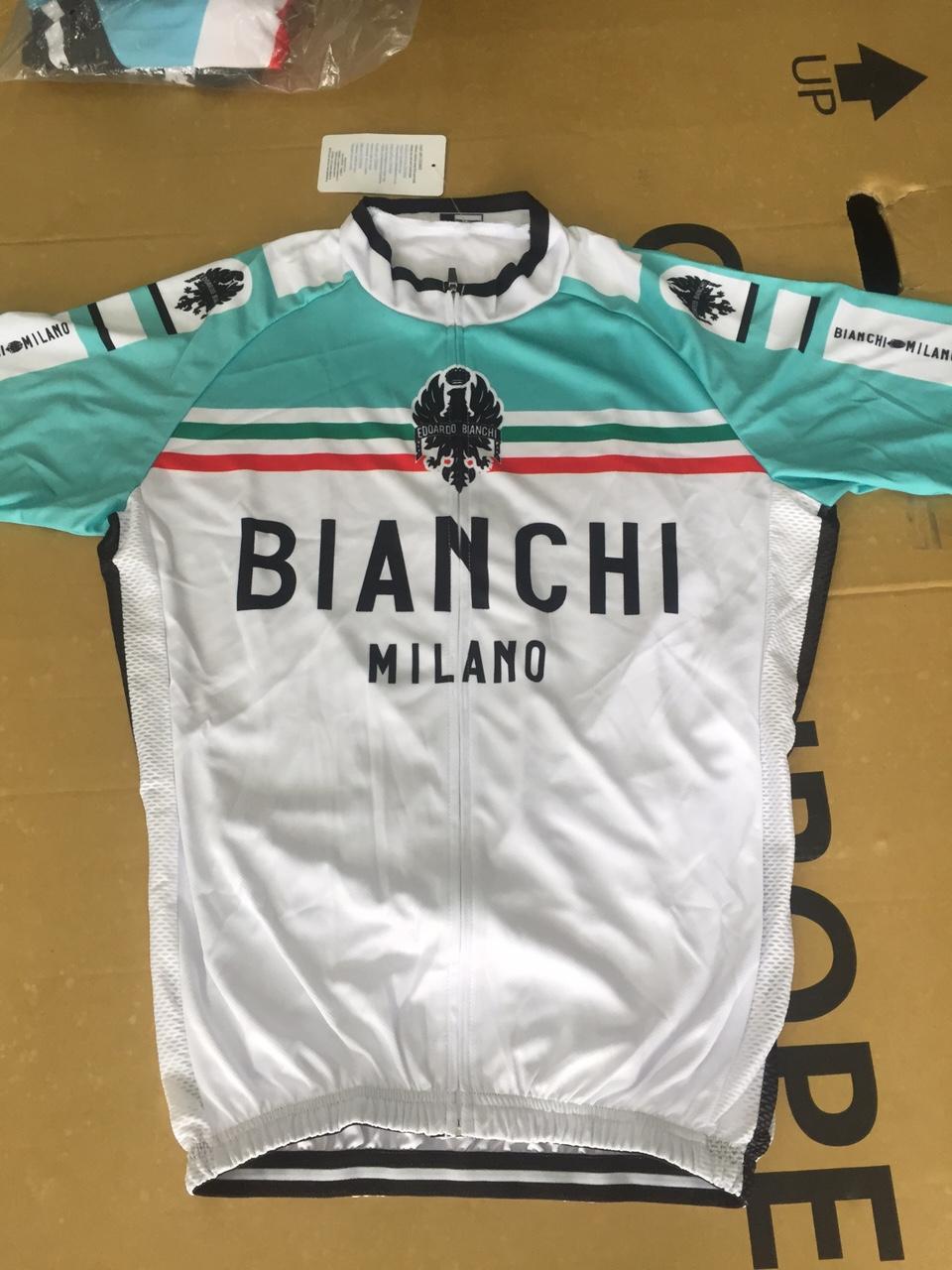 Bộ quần áo xe đạp Bianchi 01