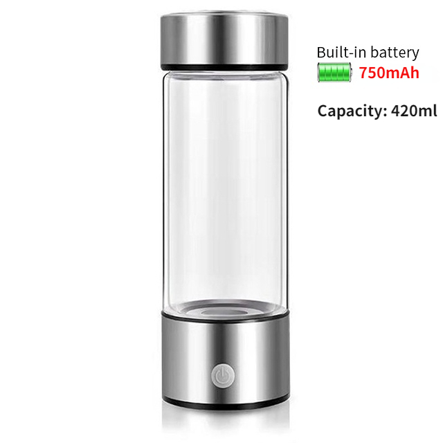 Electric water filter Hydrogen water Generator water bottle Ionizer Maker Hydrogen-Rich Water Antioxidants ORP Hydrogen bottle