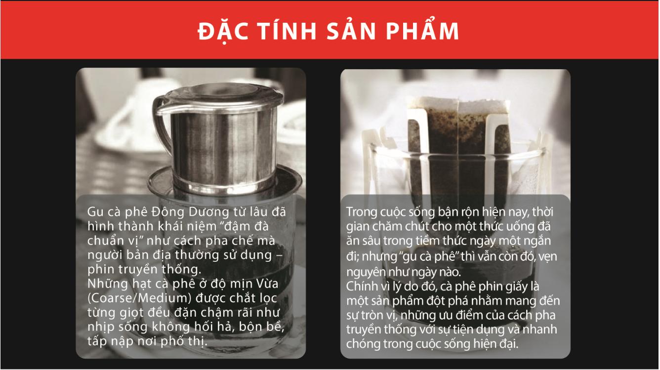 COMBO 3 Gói Cà Phê Phin Giấy - THE CAPITAL - COMBO 3 Gói (16g X 3 Gói) - Drip Coffee - Cafe
