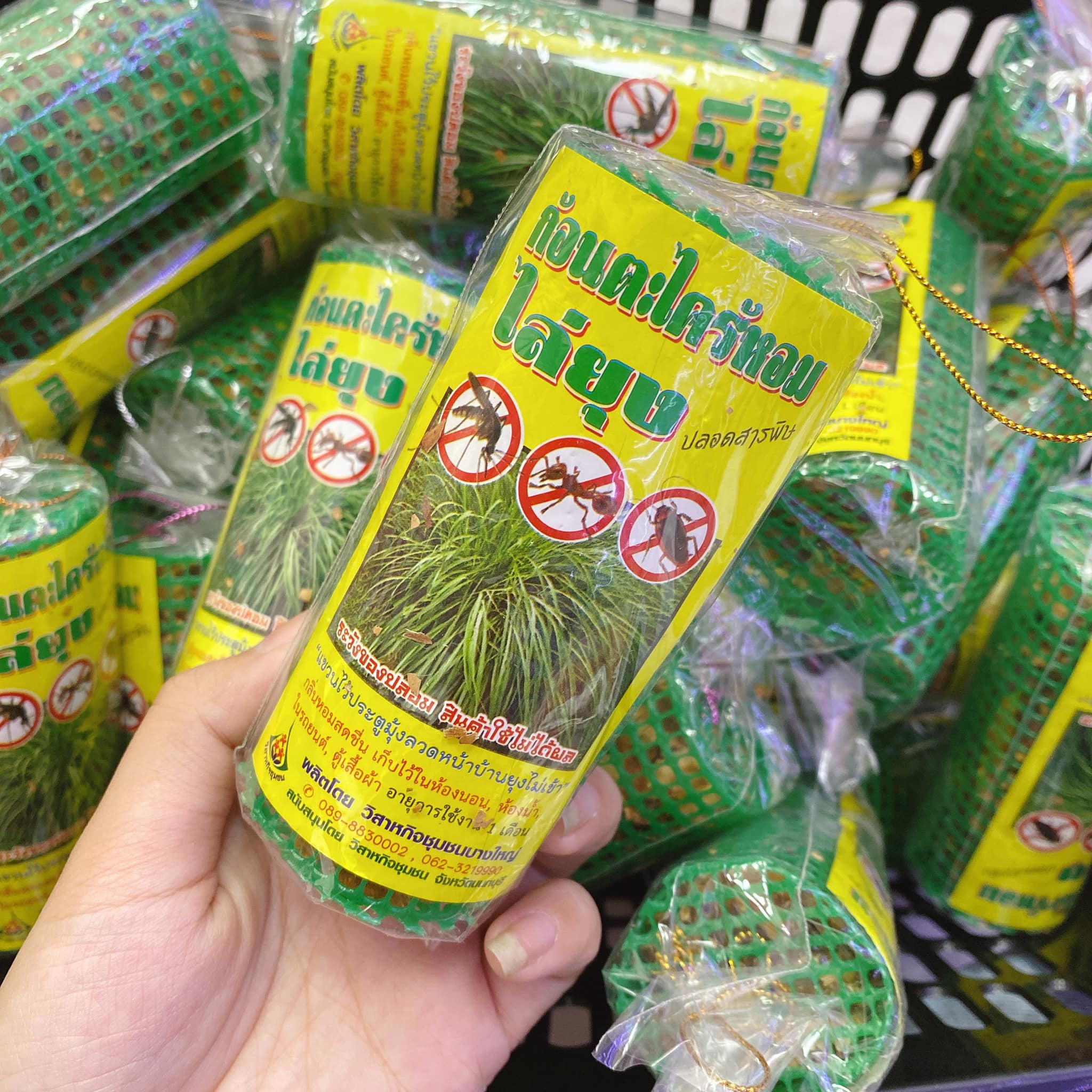 Túi treo đuổi muỗi & côn trùng thái lan 100g