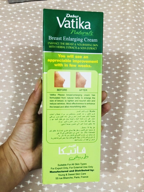 Tinh Dầu Massage Nở Ngực Dabur Vatika Thái Lan