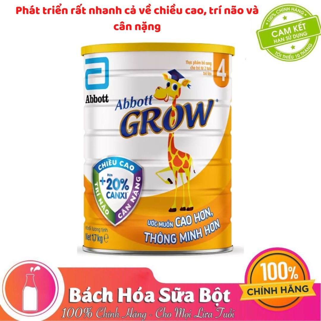Sữa Bột Abbott Grow 4 1.7kg