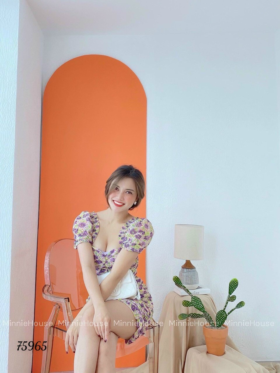 Đầm body hoa nhí đủ size 40-57kg