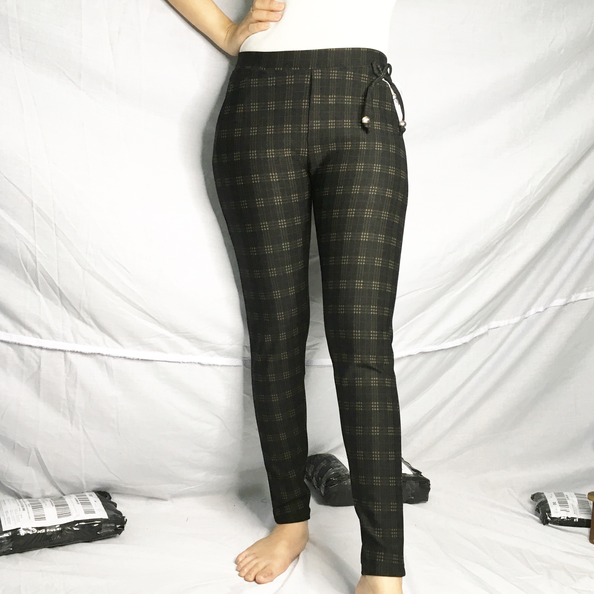 Quần Dài lưng thun sọc karo size 40-65kg