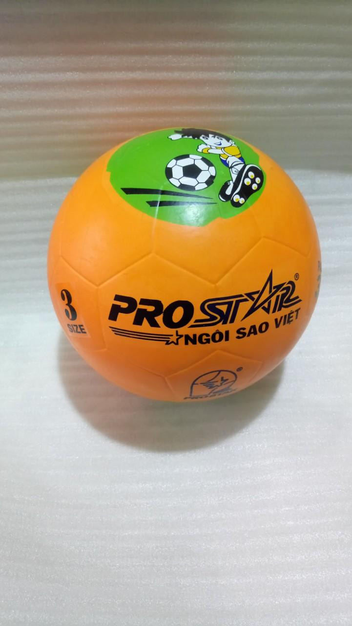 BÓNG ĐÁ CAO SU - BANH ĐÚC PROSTAR ( Màu ngẫu nhiên )