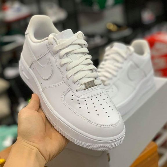 Giày Thể Thao Nam nữ Sneaker Air Force 1 Low All White ( Giày AF1 màu trắng)