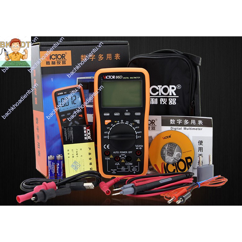 Đồng hồ cao cấp VICTOR 86D chất lượng cao.