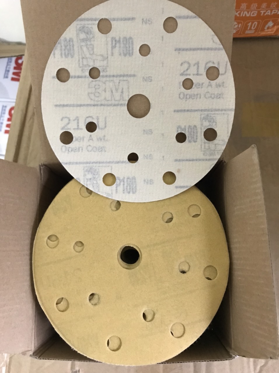 30 TỜ NHÁM ĐĨA 6-INCH 3M 236U P400