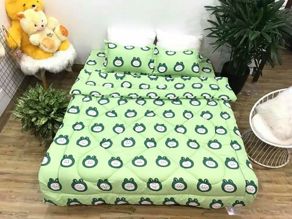 Chăn Phao Chần Bông Cotton Poly Siêu Nhẹ, Siêu Ấm