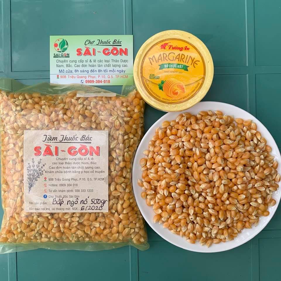 Bắp Ngô Nổ Kèm Bơ