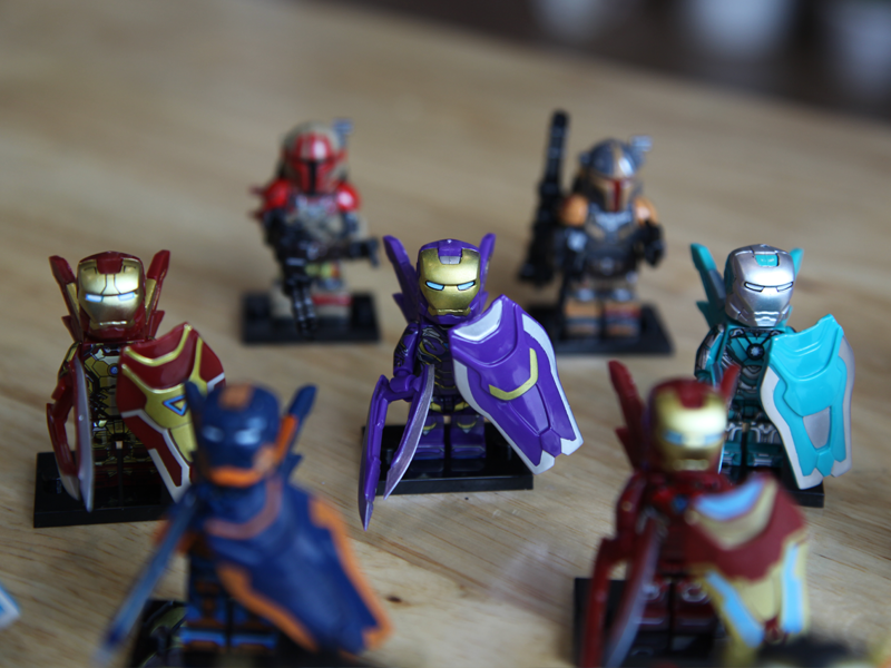 Mô hình iron man full amor đỏ
