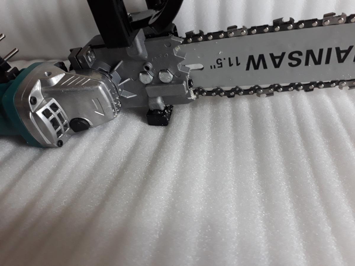 Bộ cưa xích gắn máy mài bộ chuyển đổi
