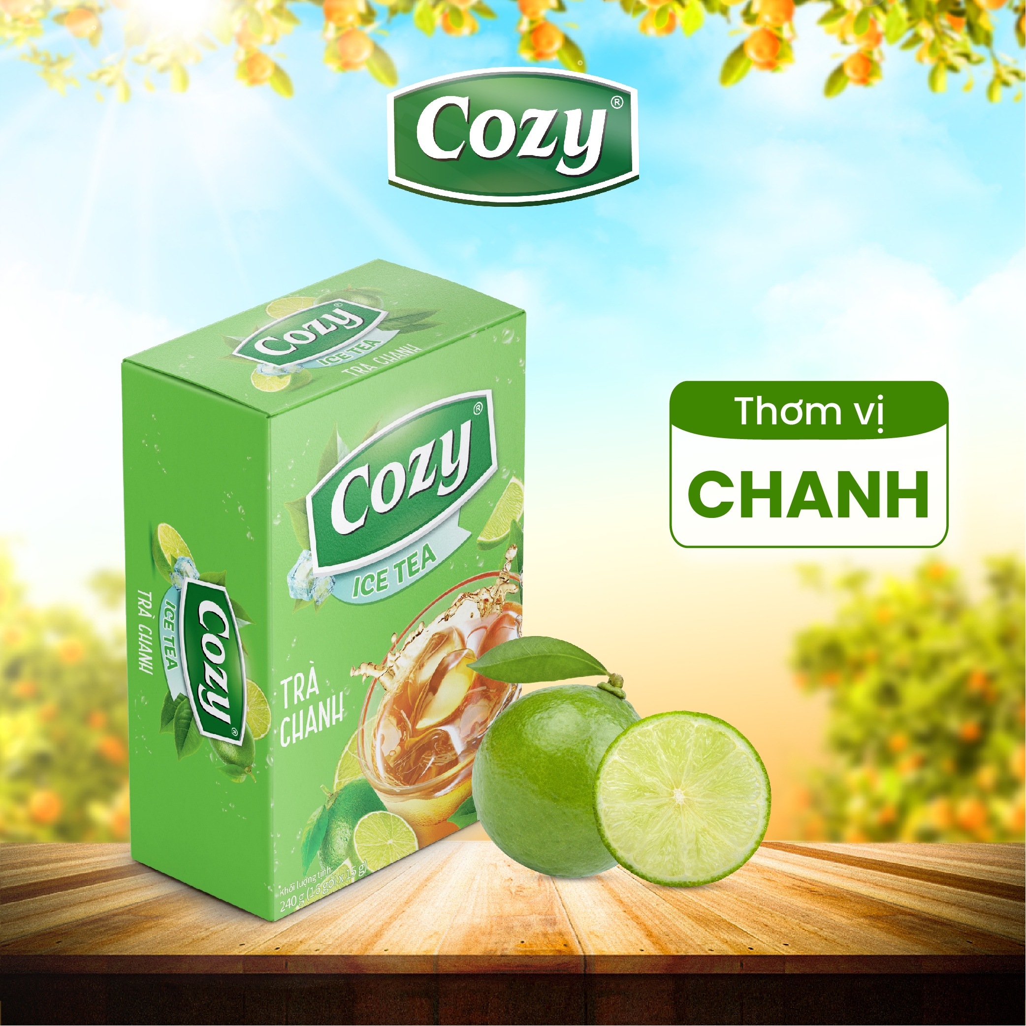 Trà Chanh hòa tan Cozy Ice Tea