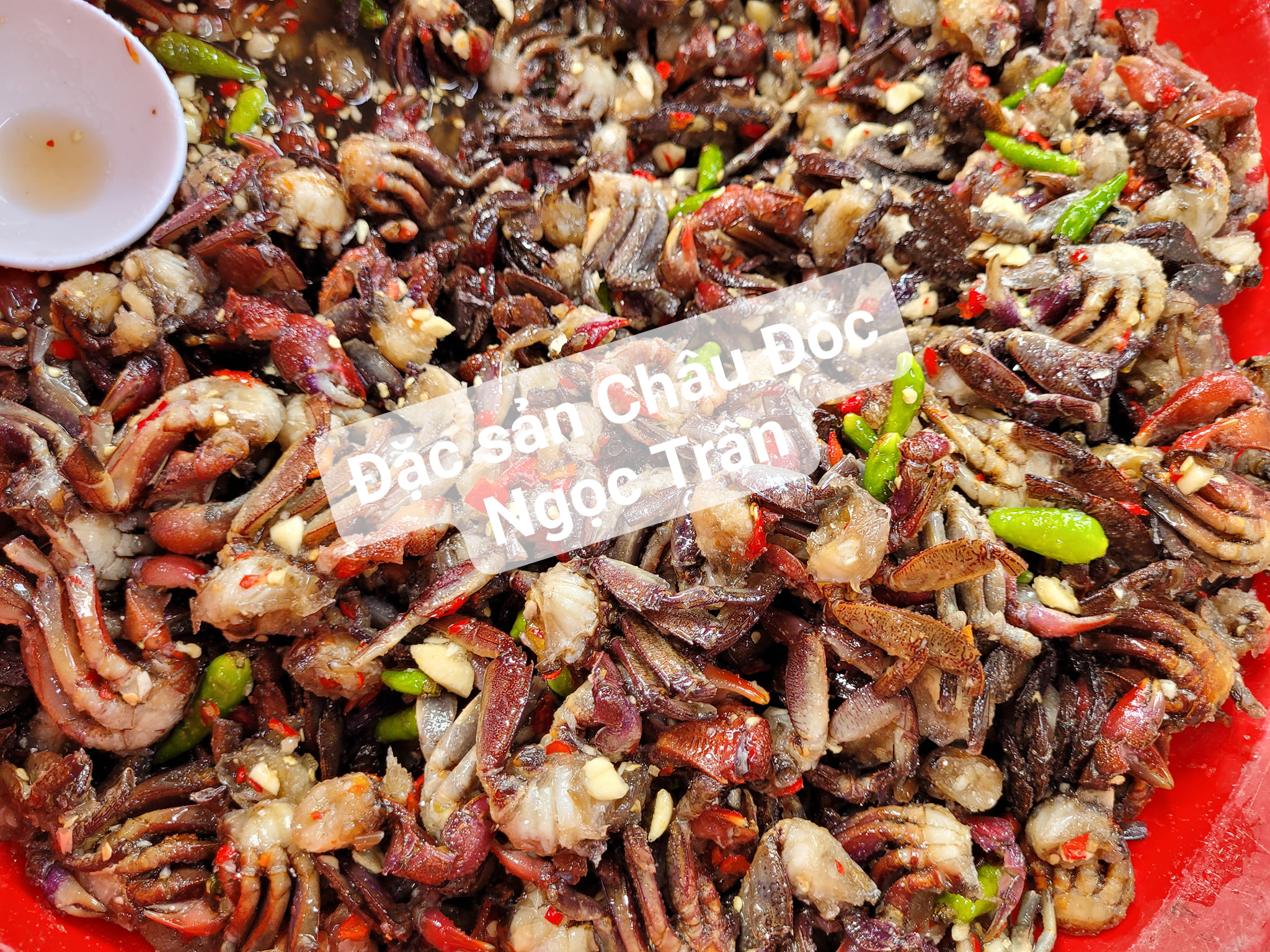 Ba khía sữa trộn sẵn tỏi ớt - 750g