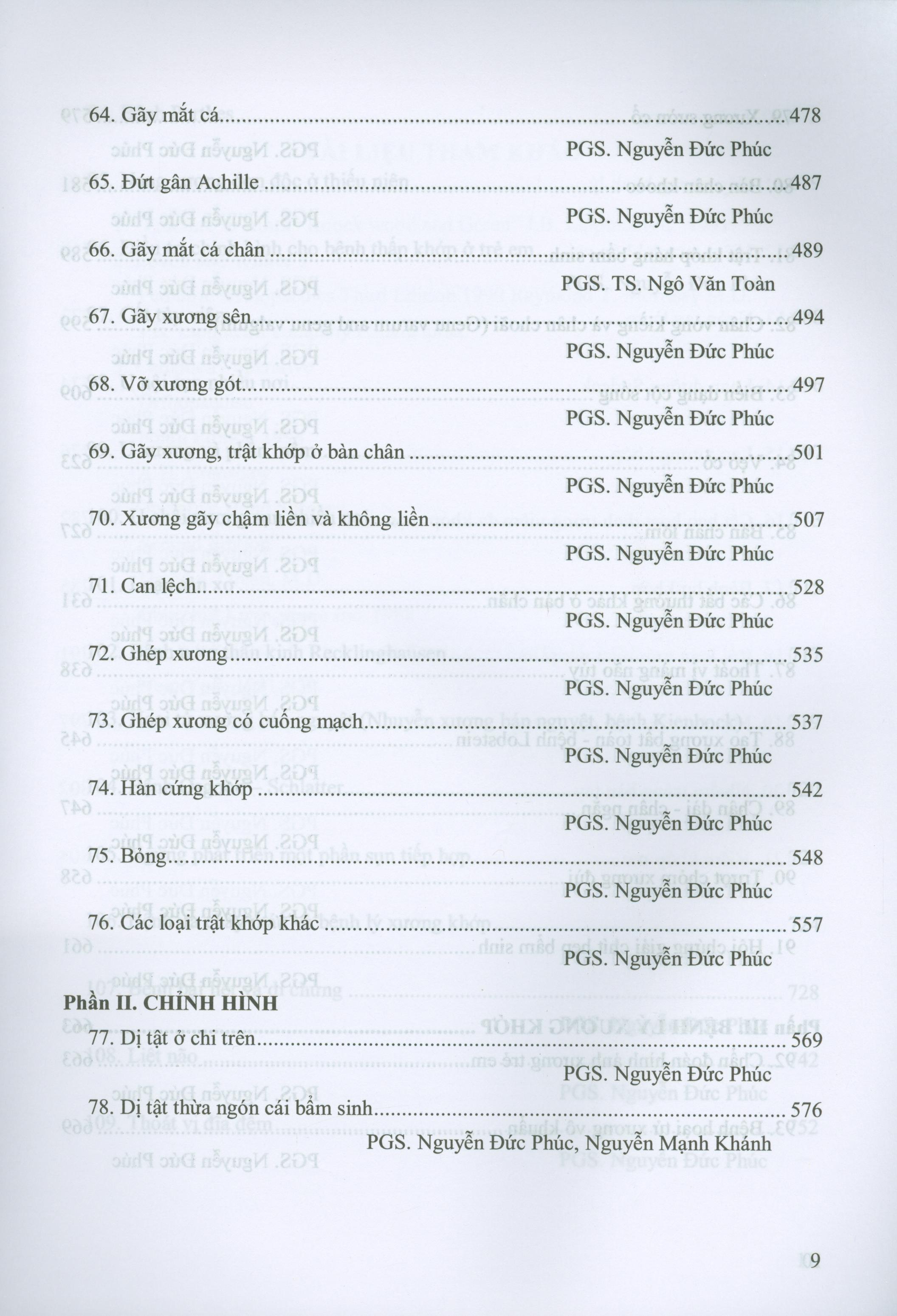 Chấn Thương Chỉnh Hình