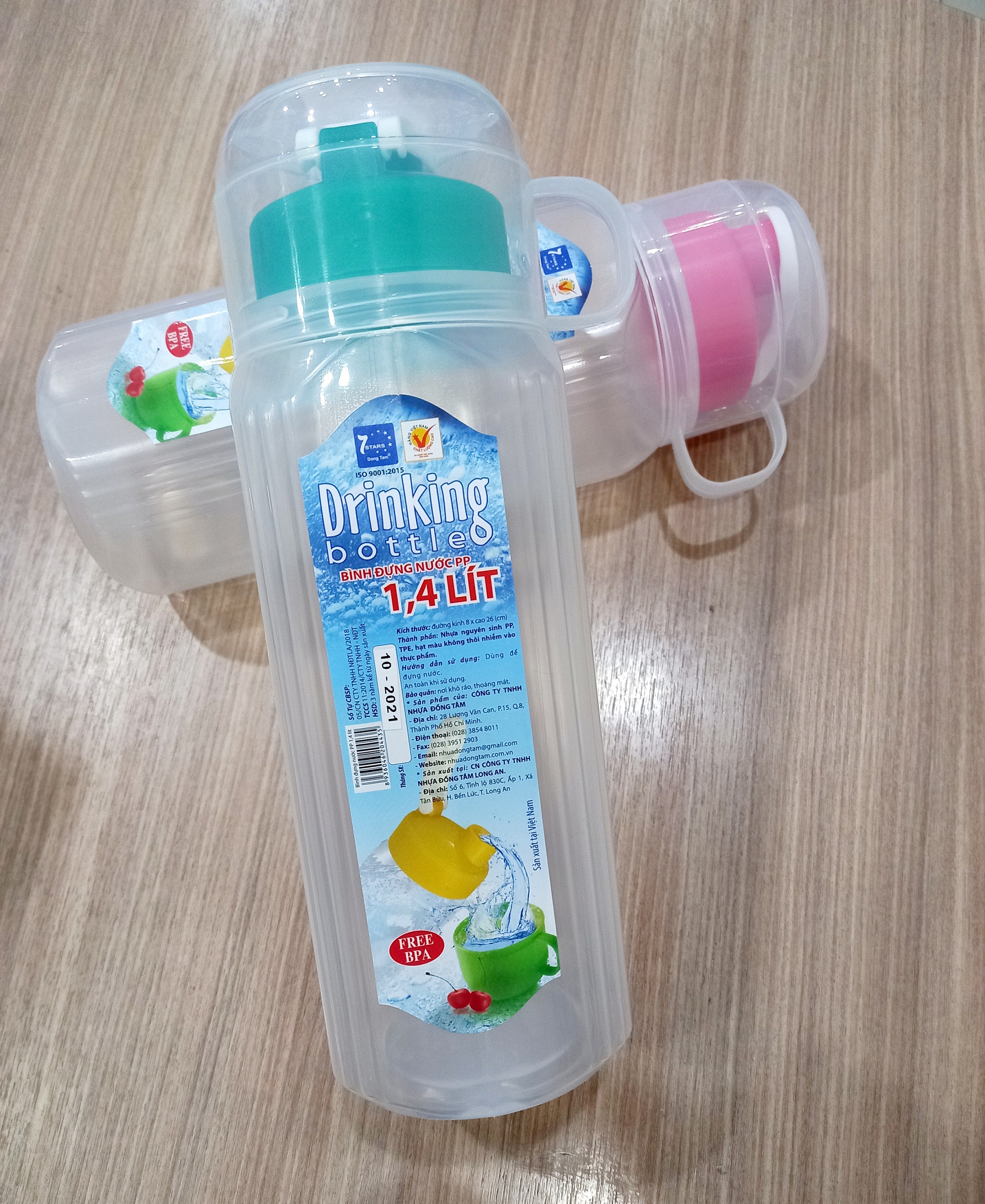 Bình nước 7 star 1L, 1.4L
