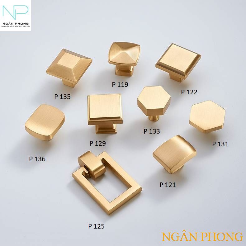 TAY NẮM TỦ ĐỒNG SỐ 6