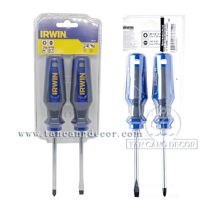 Bộ 2 cây tuốc vít Irwin