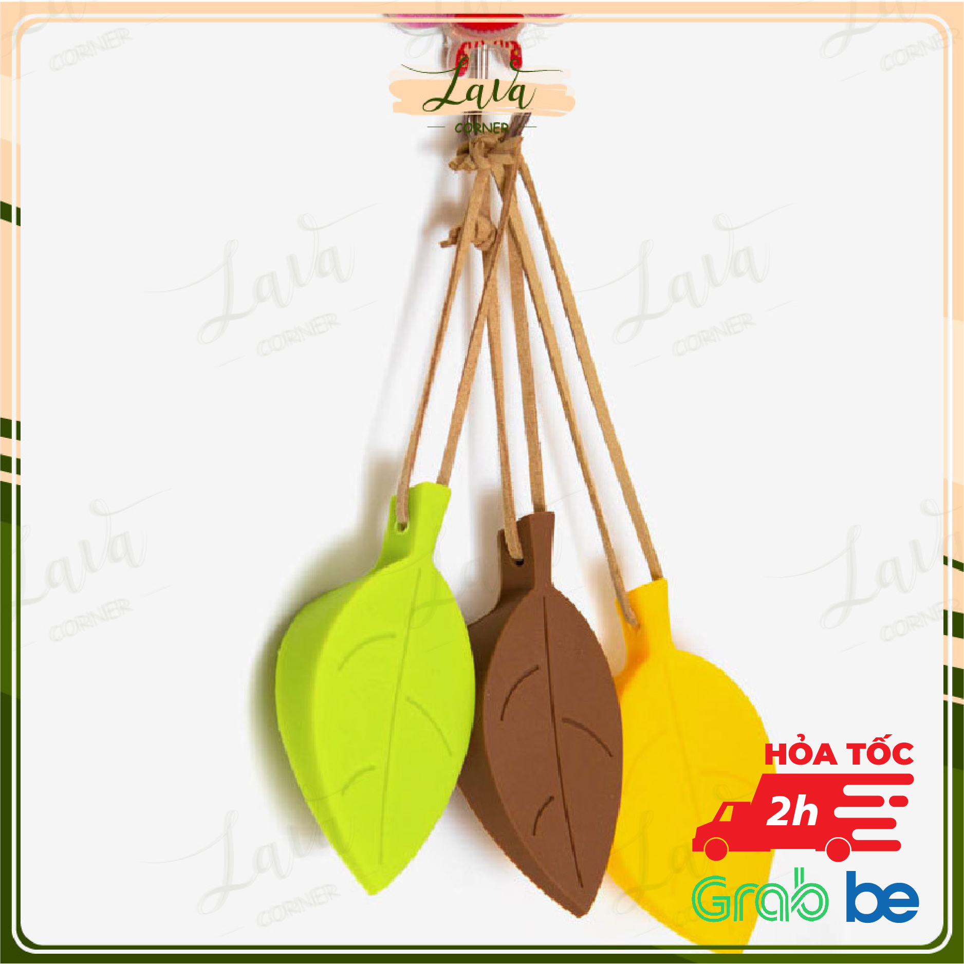 Miếng Chặn Cửa Chắn Gió Chống Va Đập Hình Chiếc Lá