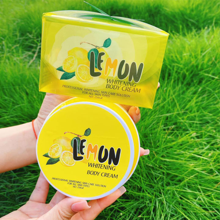 Kem Body Trắng Da Lemon – Kem Body Chanh Lemon Kích Trắng Da Hiệu Quả , Đem Lại Làn Da Trắng Hồng Sức Sống