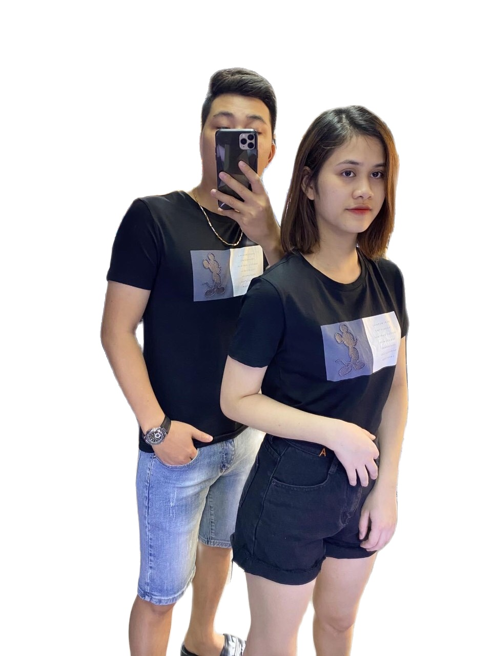 Áo thun cặp nam nữ chất cotton mềm mát hàng cao cấp thời trang gonshop89 mstc017