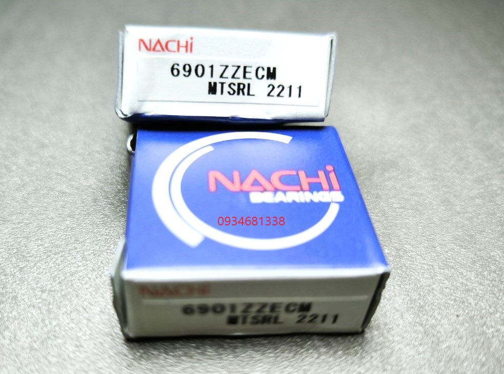 Bạc đạn Nachi 6901 , 6902 , 6903 , 6904 , 6905 , 6906