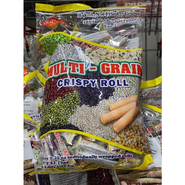 [Chính Hãng] [Date 01/2023] Bánh Ngũ Cốc Multi Grain Crispy Roll 1,25kg